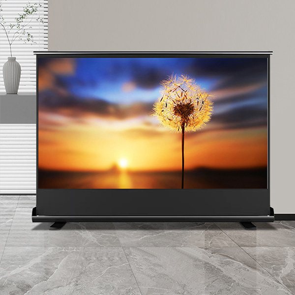 Portability ground curtain